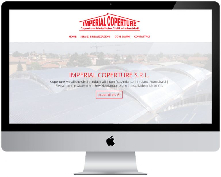 Screenshot del sito web Imperial Sitoweb2 realizzato da Neweb Studio